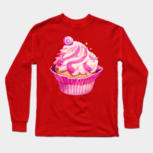 Cupcake Long Sleeve T-Shirt